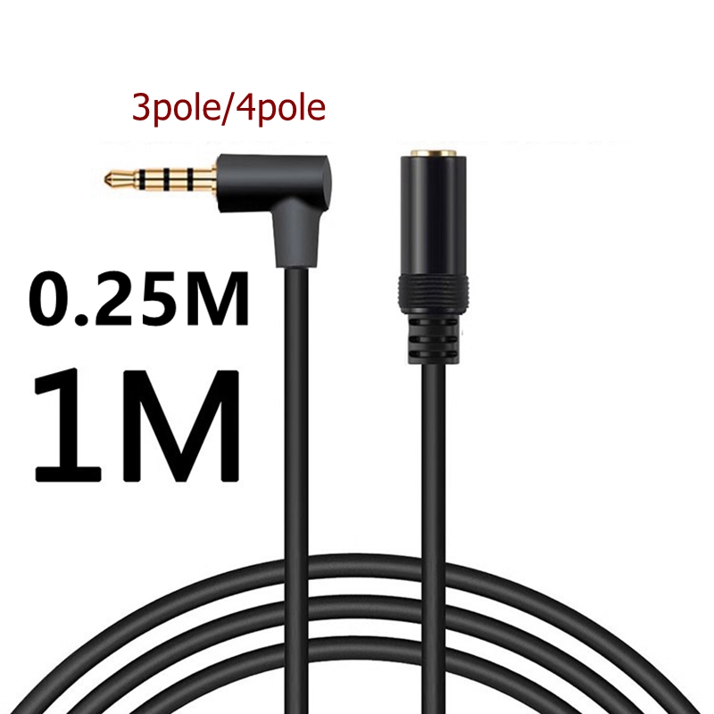 Wired Earphone Mic - Kabel 3,5 mm Klinke AUX Audio