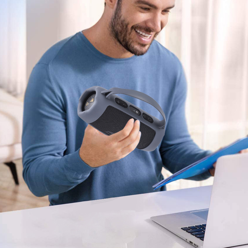 Jbl Speaker Charge 5 - Silikon-Schutzhülle mit Schultergurt für JBL Charge