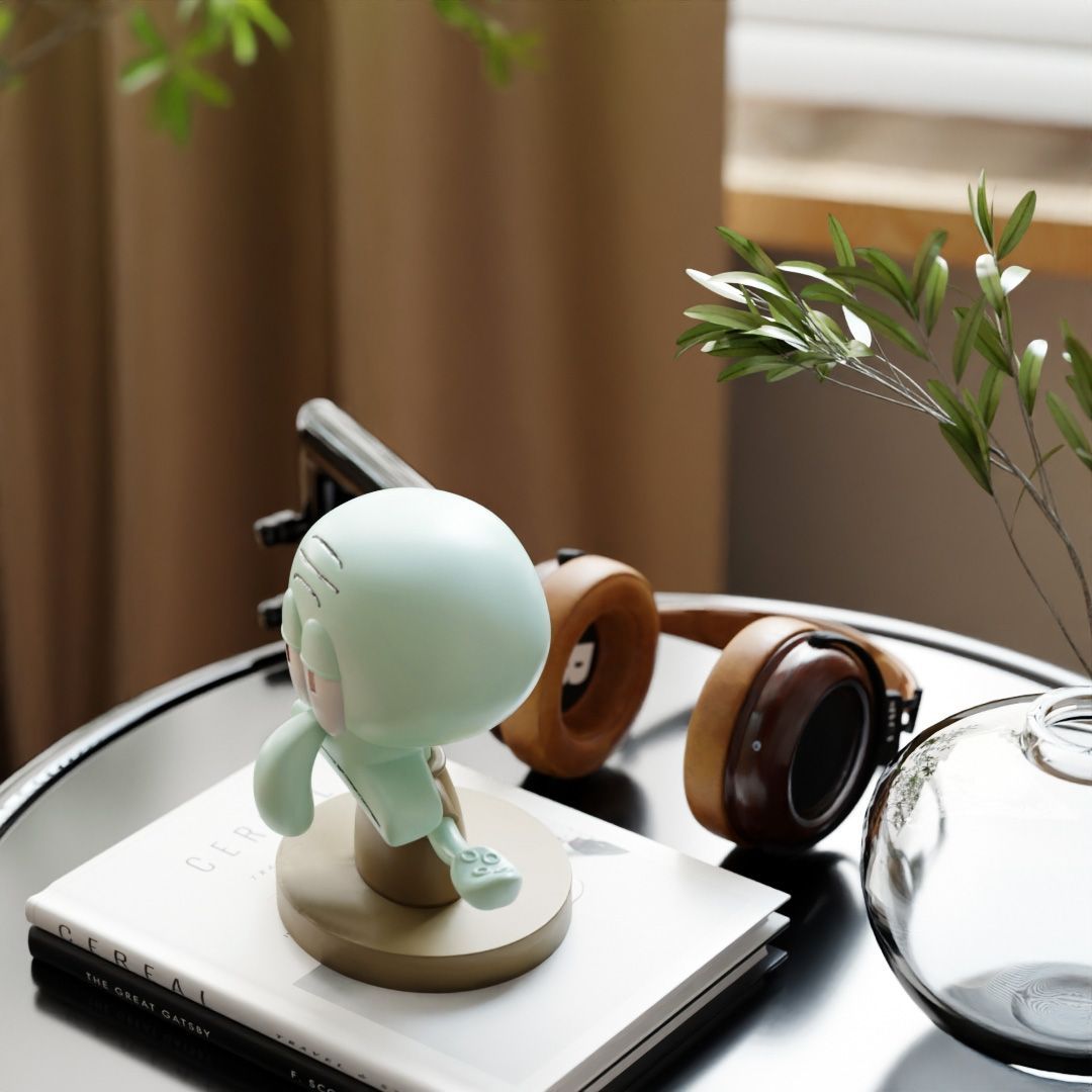 SpongeBobs Schwammkopf Thaddäu – Headphone Stand Desk Bewertung und Preis