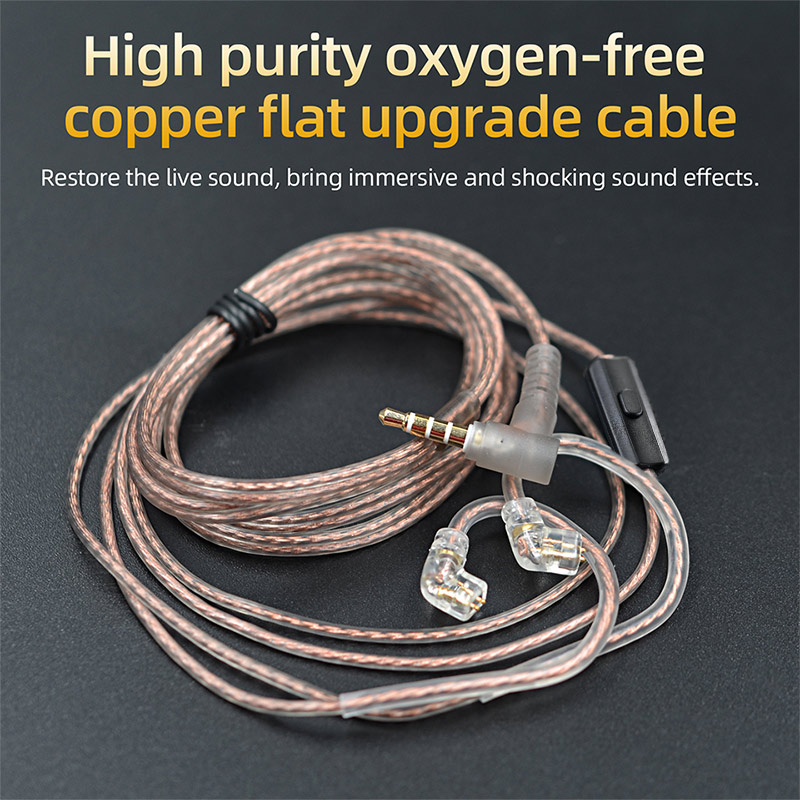 Hochreines Kupferkabel mit B/C – Wired Earphone Mic Bewertung und Preis
