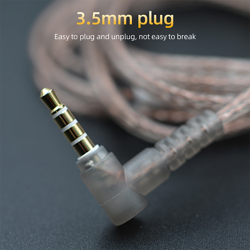 Hochreines Kupferkabel mit B/C – Wired Earphone Mic Bewertung und Preis