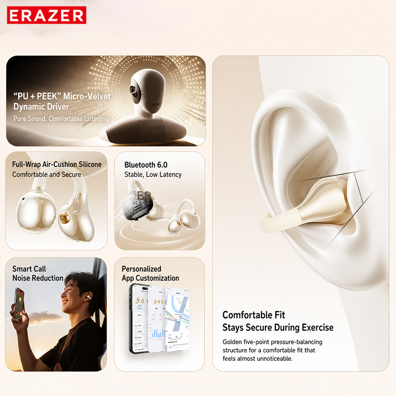 Erazer EX338 Bluetooth-Kopfhör – Wired Earphone Mic Bewertung und Preis