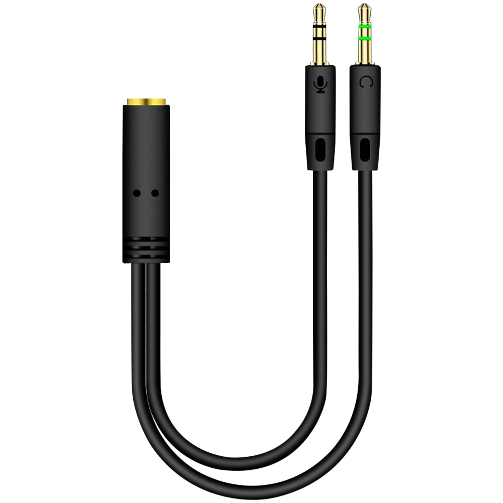 3,5 mm Klinke 2 Stecker auf 1  – Earphone Splitter Jack Bewertung und Preis